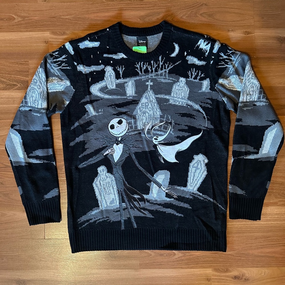 Our Universe The Nightmare Before Christmas Jack & Zero Sweater